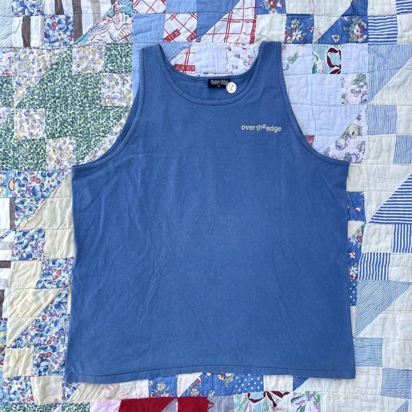 Vintage 90s Over The Edge Dazed and Confused Promo Tank Top Single Stitch Tee XL - Picture 3 of 10